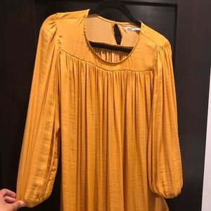Mustard Yellow Urban Outfitters Dress